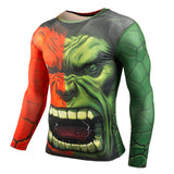 WINTER SOLDIER Compression Shirt for Men (Long Sleeve)