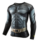 WINTER SOLDIER Compression Shirt for Men (Long Sleeve)