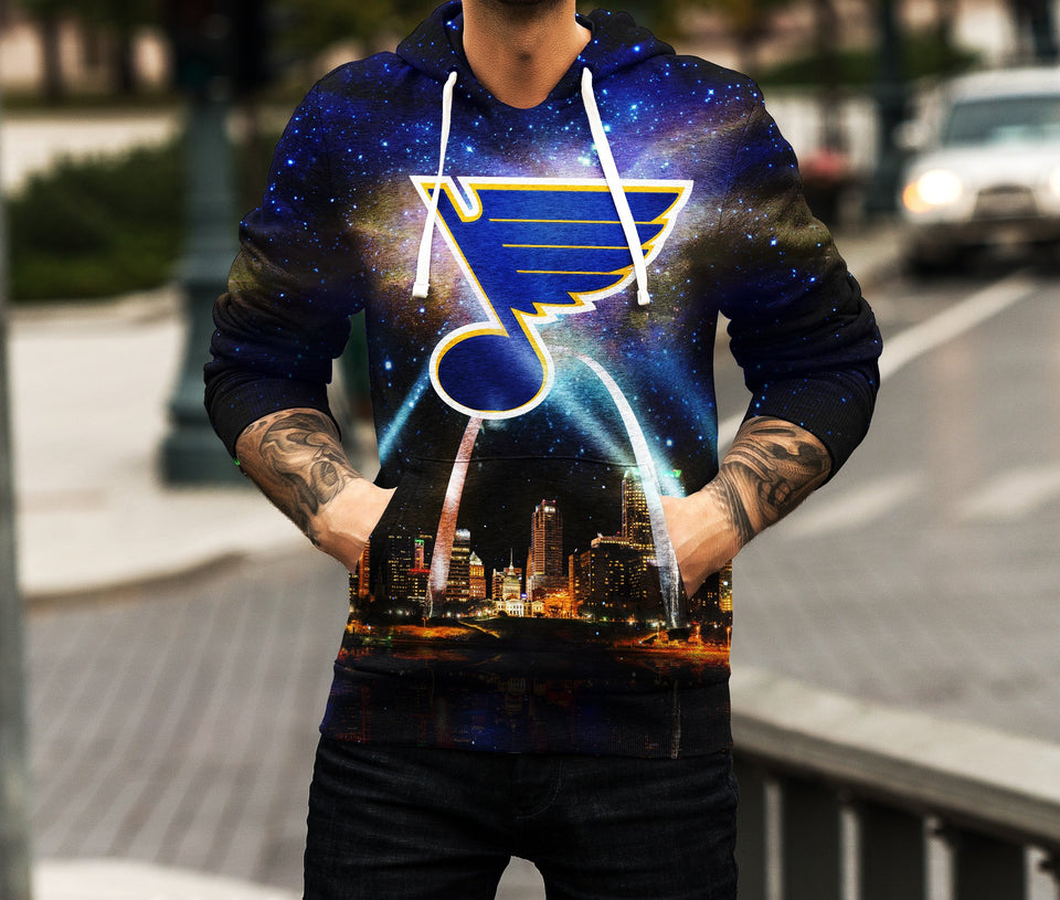 Skyline  St.Louis Blues 3D full over print Hoodie, Sweater, TShirt RC-015