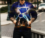 Skyline  St.Louis Blues 3D full over print Hoodie, Sweater, TShirt RC-015