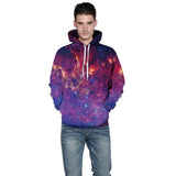 3D Hoodies Men Women Space Galaxy