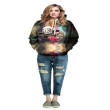 3D Hoodies - Pocket Sweatshirts Casual Long Sleeve Tops Sportswear