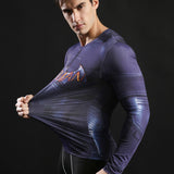 Batman Compression Shirt for Men (Long Sleeve)