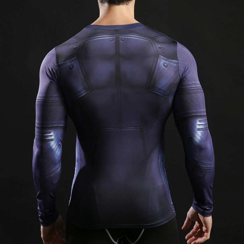 Batman Compression Shirt for Men (Long Sleeve)