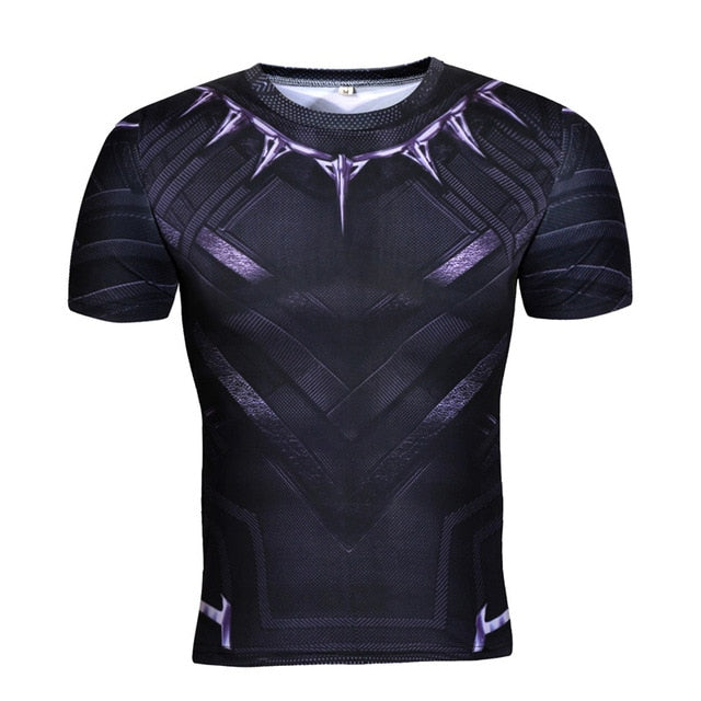 Black Panther Compression Shirt