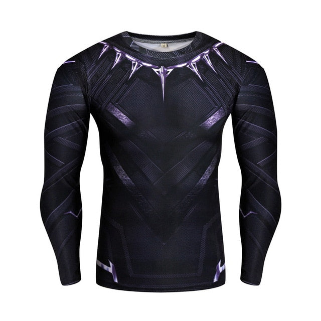 Black Panther Compression Shirt