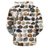 Sweatshirts Men Autumn Winter Hoodies 3D Unisex Tracksuits Print Beach Stone