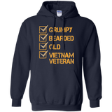 Men's Funny Veteran Shirt Grumpy Old Vietnam Veteran T-shirt Gift
