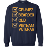 Men's Funny Veteran Shirt Grumpy Old Vietnam Veteran T-shirt Gift