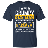 Funny I Am A Grumpy Old Man Sarcasm T-Shirt