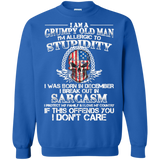 I Am A Grumpy Old Man I Was Born In December Gift T Shirt