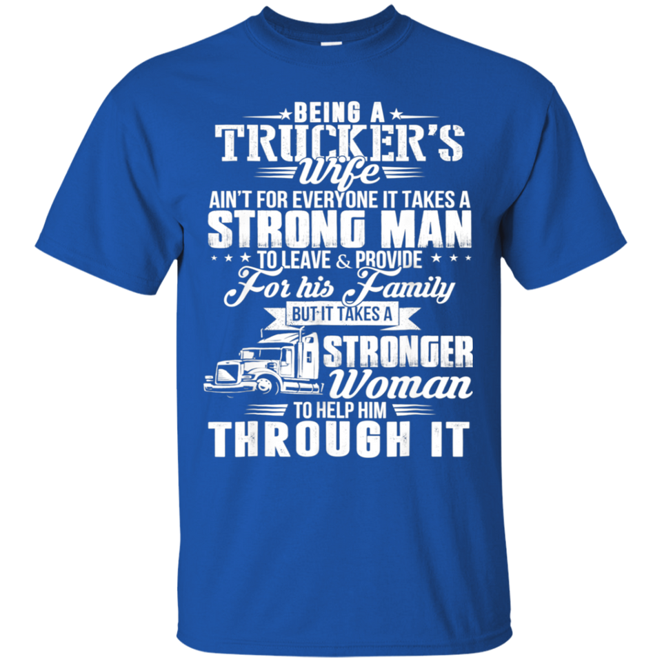 Funny Truck Trucker Wife Shirt Gift Trucking Shirt For Women