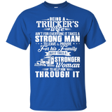Funny Truck Trucker Wife Shirt Gift Trucking Shirt For Women