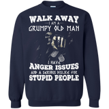 Walk away i am grumpy old man T-shirts