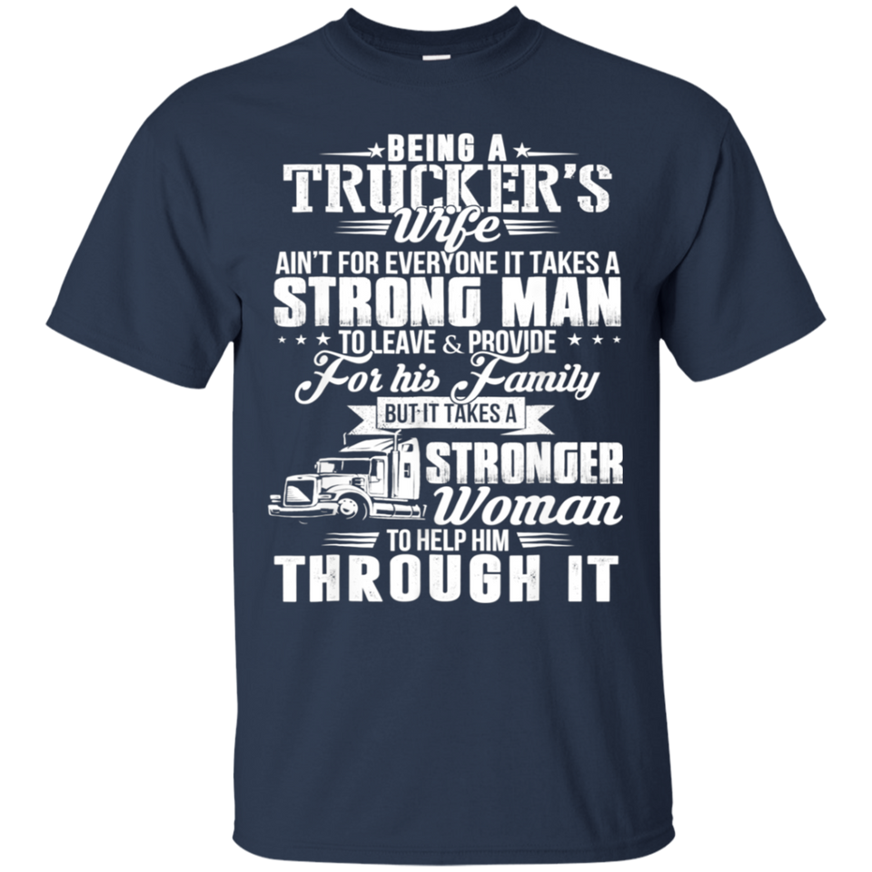 Funny Truck Trucker Wife Shirt Gift Trucking Shirt For Women