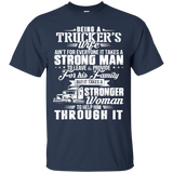 Funny Truck Trucker Wife Shirt Gift Trucking Shirt For Women