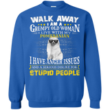 Walk away grumpy old woman with my POMERANIAN T-Shirt