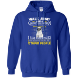 Walk away grumpy old woman with my POMERANIAN T-Shirt