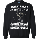 Walk away i am grumpy old man T-shirts