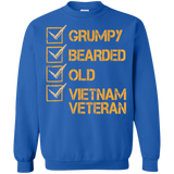 Men's Funny Veteran Shirt Grumpy Old Vietnam Veteran T-shirt Gift