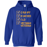 Men's Funny Veteran Shirt Grumpy Old Vietnam Veteran T-shirt Gift