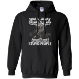 Walk away grumpy old man live Florida & Born February