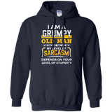 Funny I Am A Grumpy Old Man Sarcasm T-Shirt