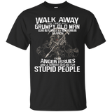 Walk away grumpy old man live Florida & Born March