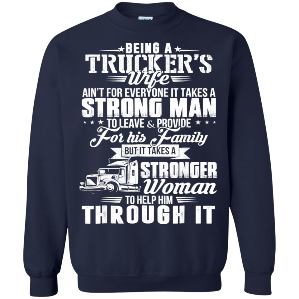 Funny Truck Trucker Wife Shirt Gift Trucking Shirt For Women