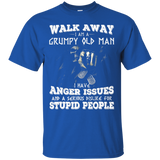 Walk away i am grumpy old man T-shirts