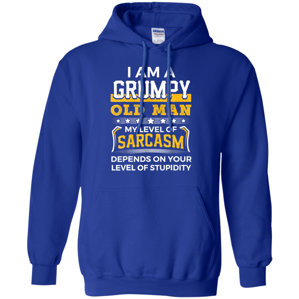 Funny I Am A Grumpy Old Man Sarcasm T-Shirt