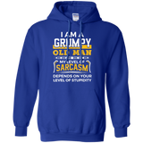 Funny I Am A Grumpy Old Man Sarcasm T-Shirt