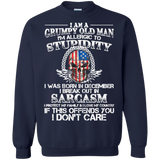 I Am A Grumpy Old Man I Was Born In December Gift T Shirt