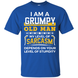 Funny I Am A Grumpy Old Man Sarcasm T-Shirt