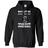 Walk away i am grumpy old man T-shirts