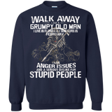 Walk away grumpy old man live Florida & Born February