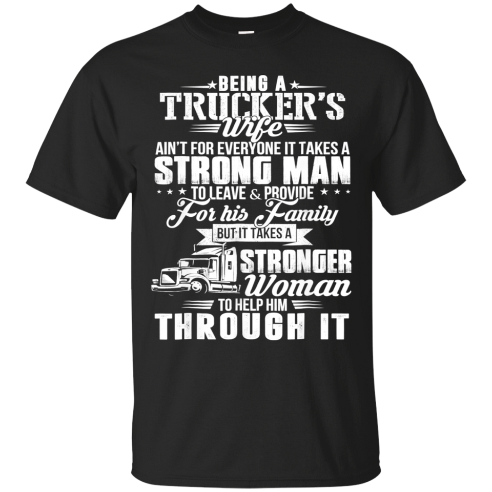Funny Truck Trucker Wife Shirt Gift Trucking Shirt For Women