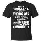 Funny Truck Trucker Wife Shirt Gift Trucking Shirt For Women