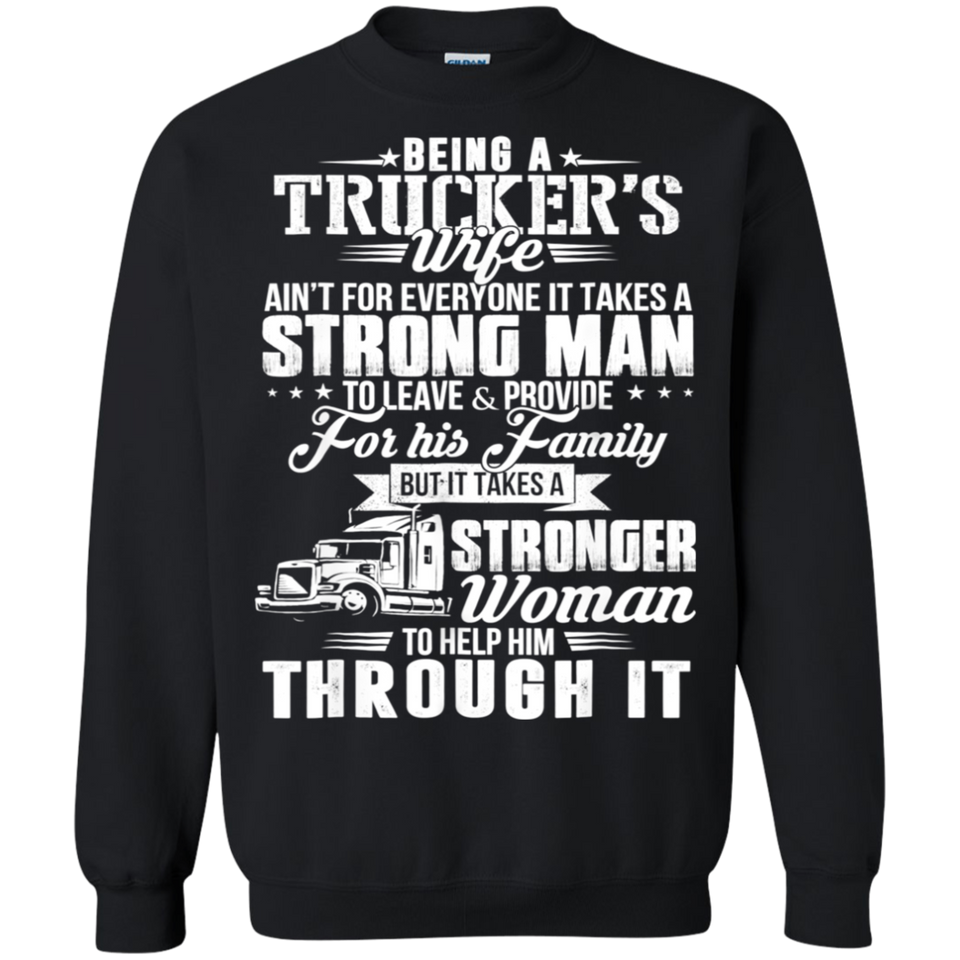 Funny Truck Trucker Wife Shirt Gift Trucking Shirt For Women