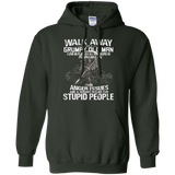 Walk away grumpy old man live Florida & Born February