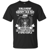 Walk away i am a grumpy old man I live in Florida- June Tee
