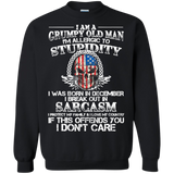 I Am A Grumpy Old Man I Was Born In December Gift T Shirt