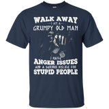 Walk away i am grumpy old man T-shirts