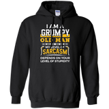 Funny I Am A Grumpy Old Man Sarcasm T-Shirt