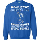 Walk away i am grumpy old man T-shirts