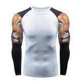 Wolf head Compression Shirt