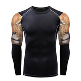 Wolf head Compression Shirt