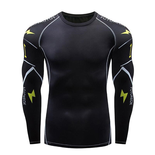 Wolf head Compression Shirt