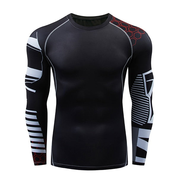 Wolf head Compression Shirt