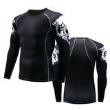 Wolf head Compression Shirt